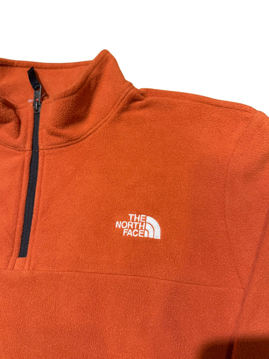 Medio cierre polar North Face // naranja