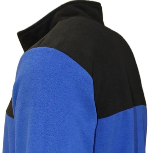 Campera polar North Face // azul y negra