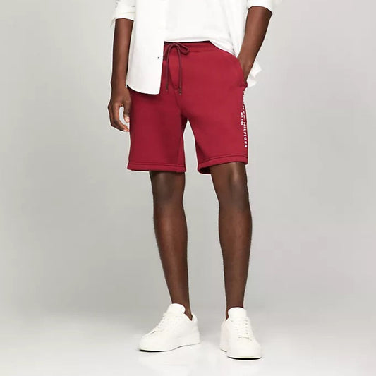 Bermuda jogging Tommy Hilfiger // bordo