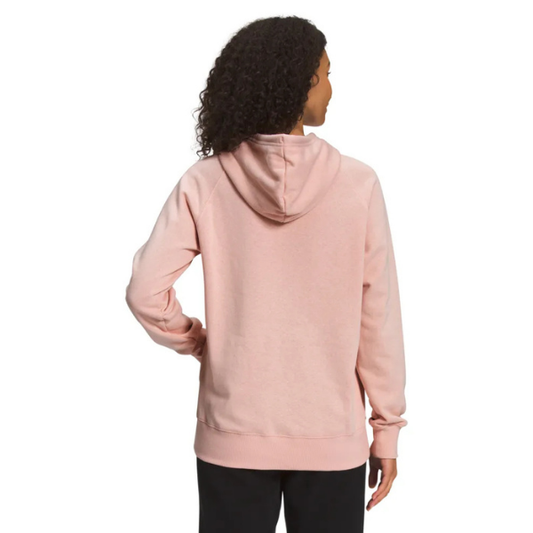 Hoodie North Face // rosado logo adelante