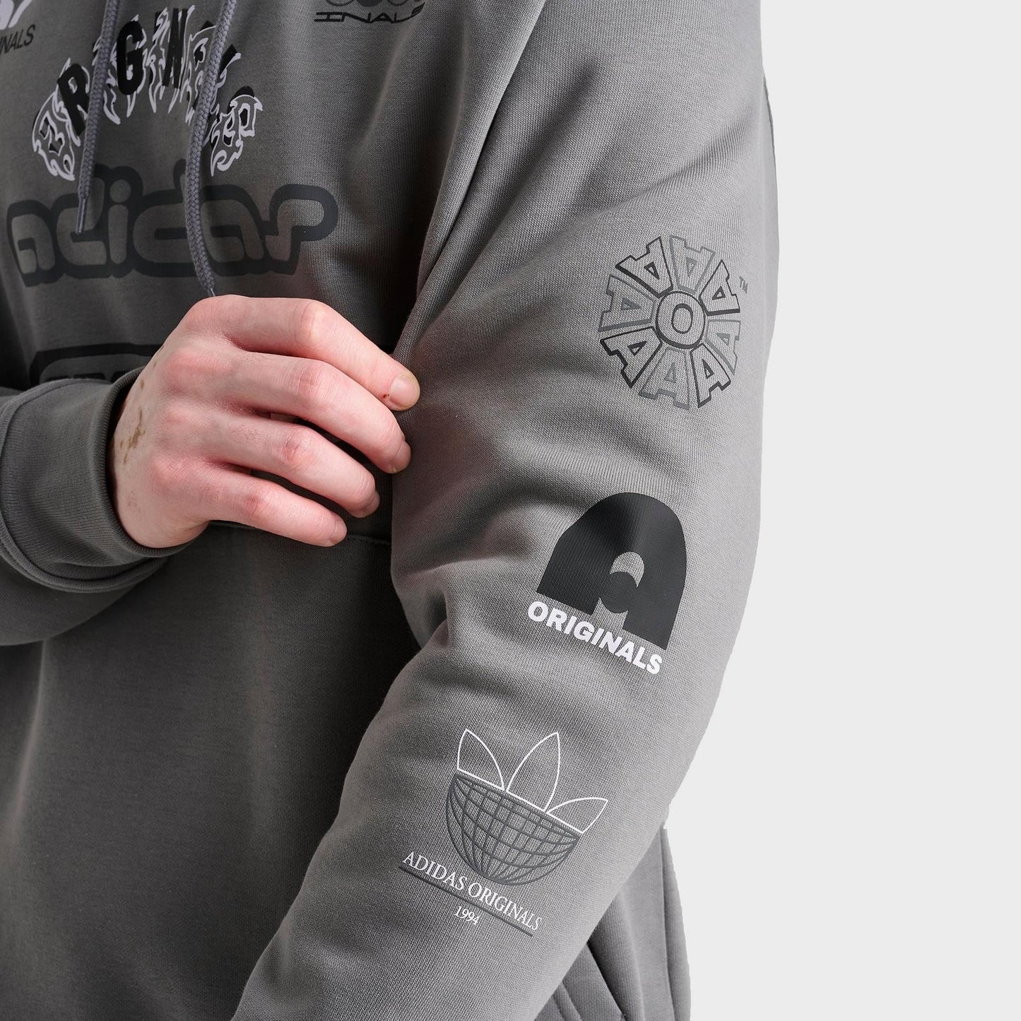 Hoodie Adidas Originals // gris
