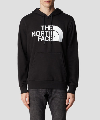 Hoodie North Face logo delante // Negro