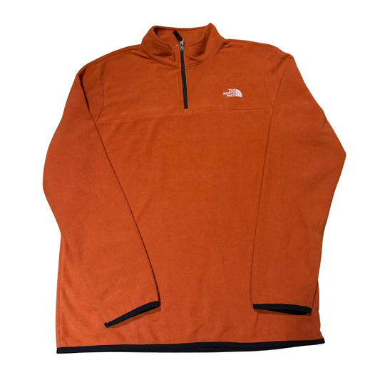 Medio cierre polar North Face // naranja