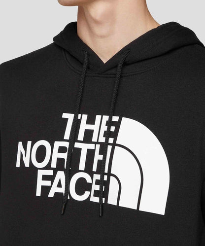 Hoodie North Face logo delante // Negro