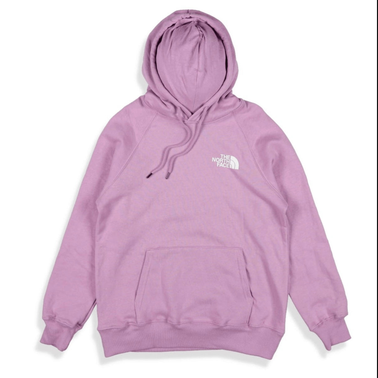 Hoodie North Face logo en espalda // rosado