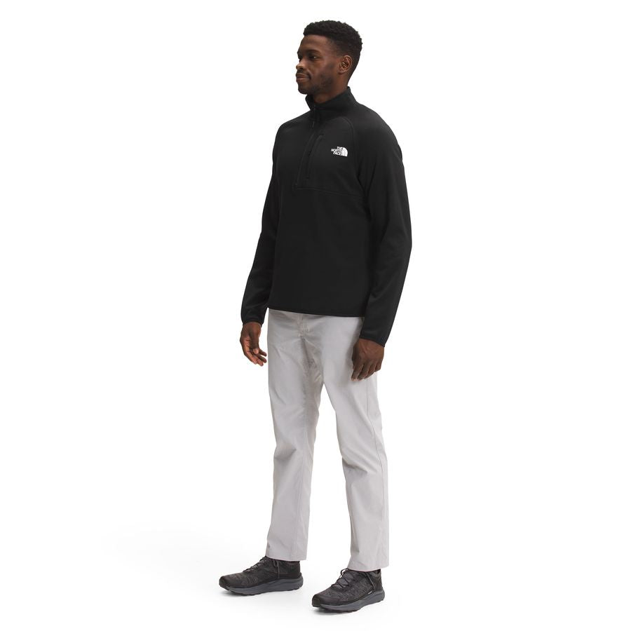 Medio cierre North Face neopreno y polar por dentro hombre // negro