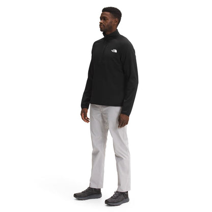 Medio cierre North Face neopreno y polar por dentro hombre // negro
