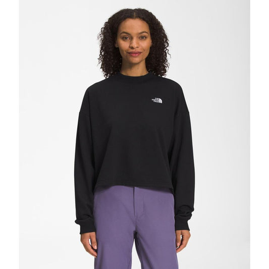 Buzo North Face de mujer ancho  // negro