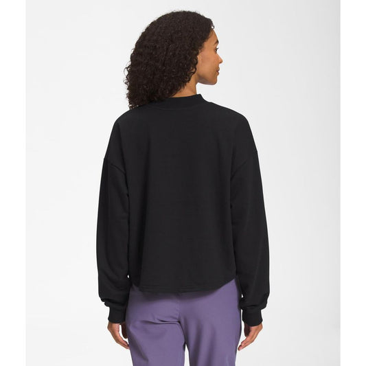 Buzo North Face de mujer ancho  // negro