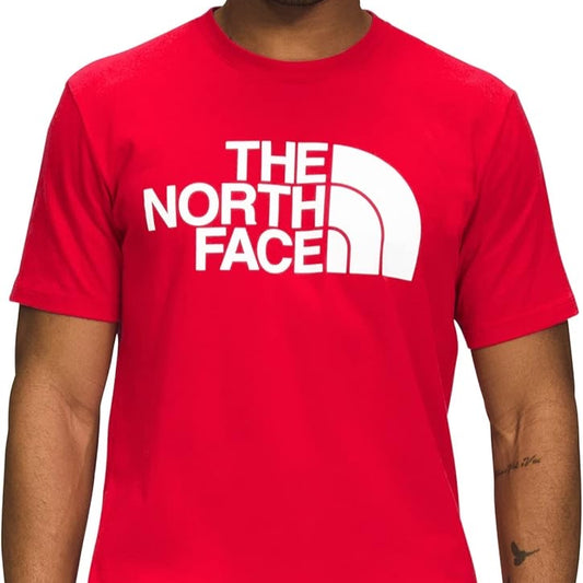 Remera North face logo adelante // Roja