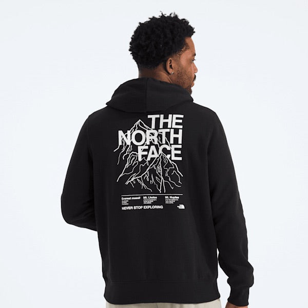 Hoodie North Face mountain // negro