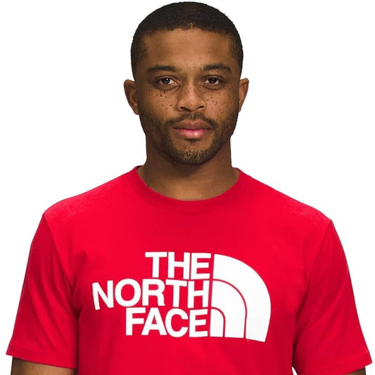 Remera North face logo adelante // Roja