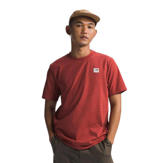 Remera Básica North face // bordo
