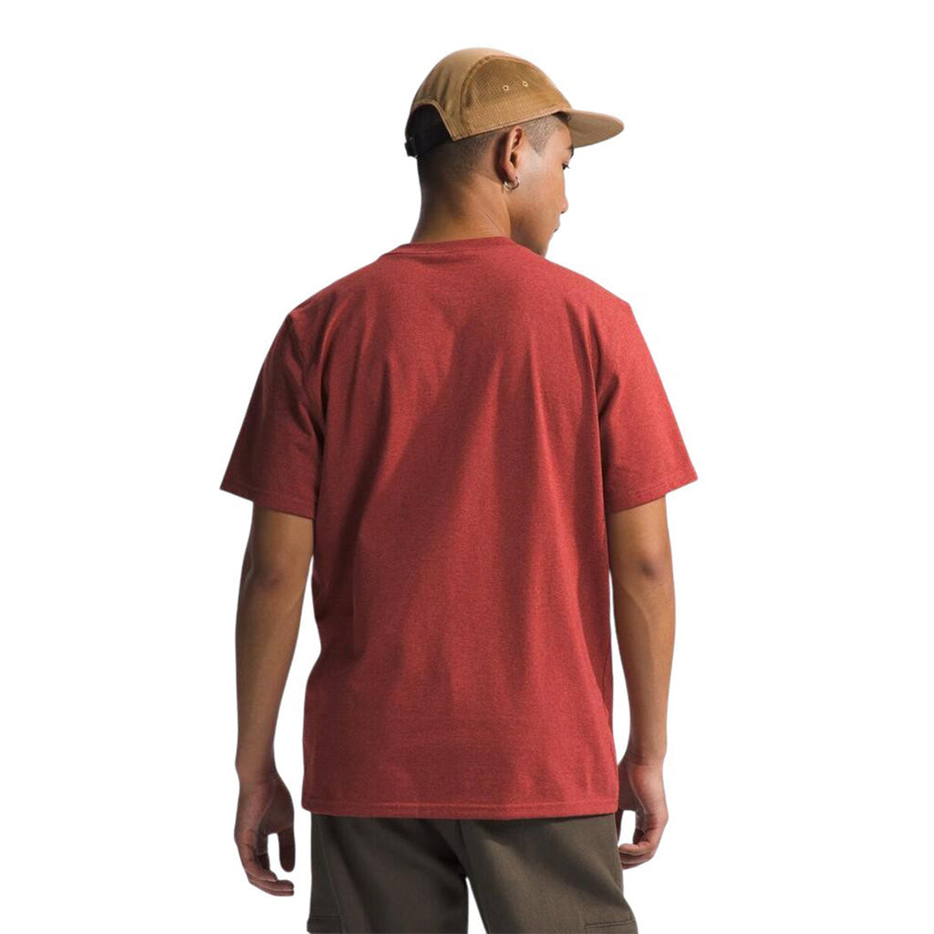 Remera Básica North face // bordo