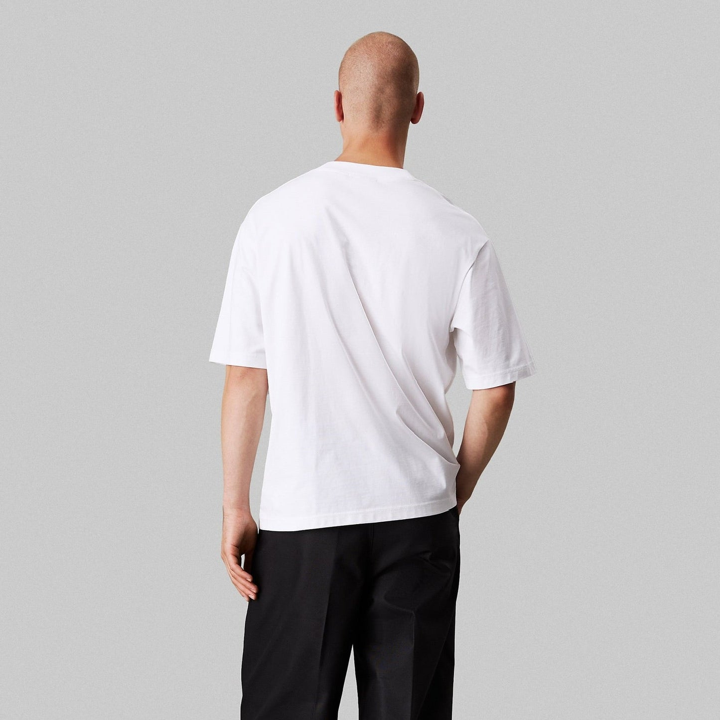 Remera Calvin Klein oversize // blanca