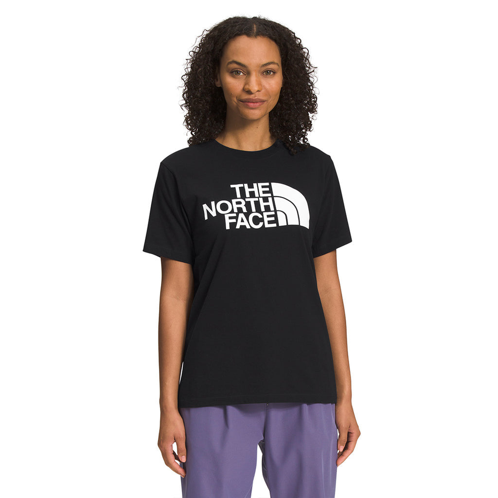 Remera logo adelante North Face // negra