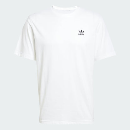 Remera Adidas Originals oversize clásica logo chico // blanca