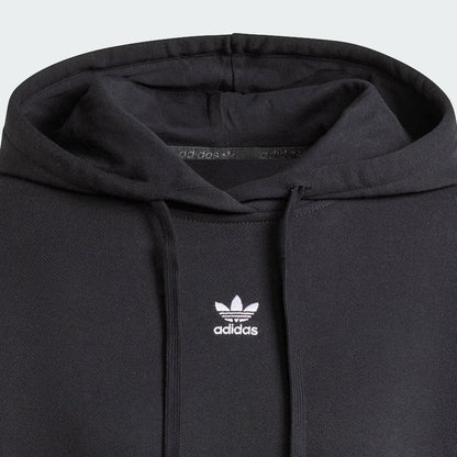 Hoodie Adidas Originals oversized con felpa por dentro // negro