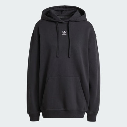 Hoodie Adidas Originals oversized con felpa por dentro // negro