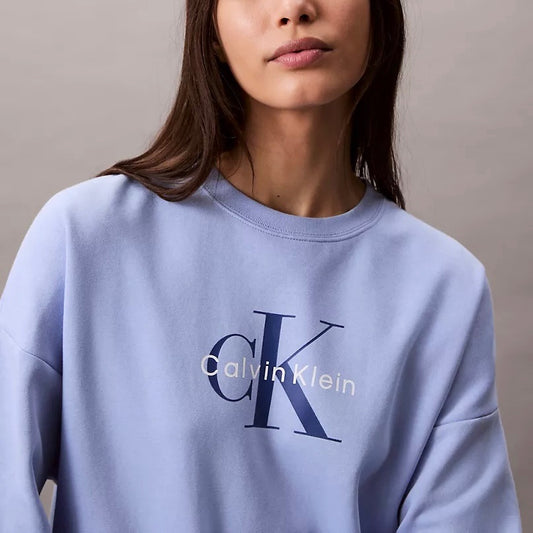 Buzo Calvin Klein con felpa // violeta/celeste