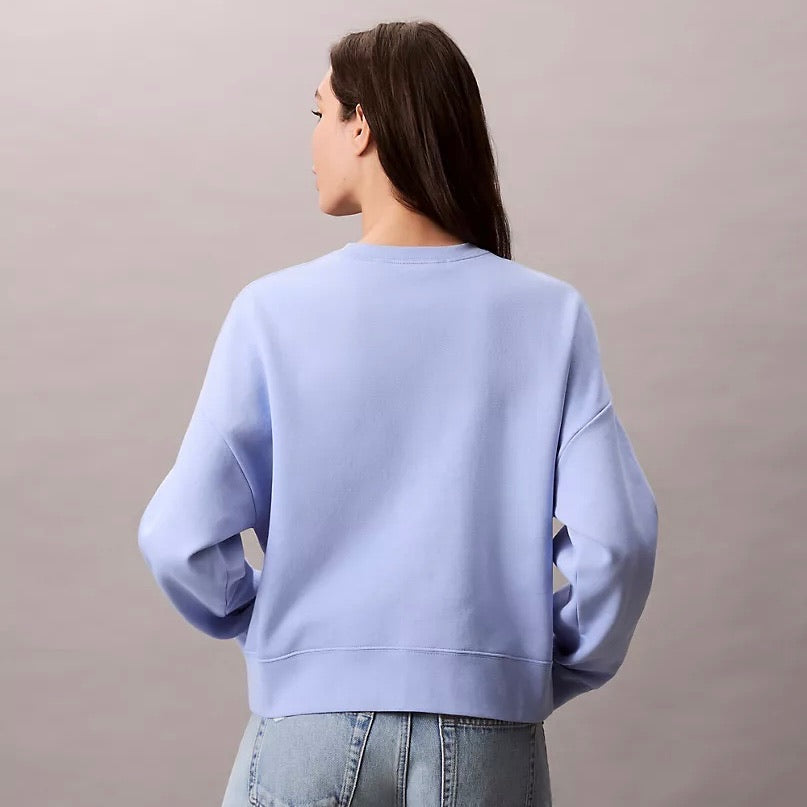Buzo Calvin Klein con felpa // violeta/celeste