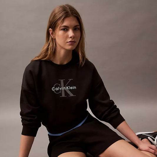 Buzo Calvin Klein con felpa // negro